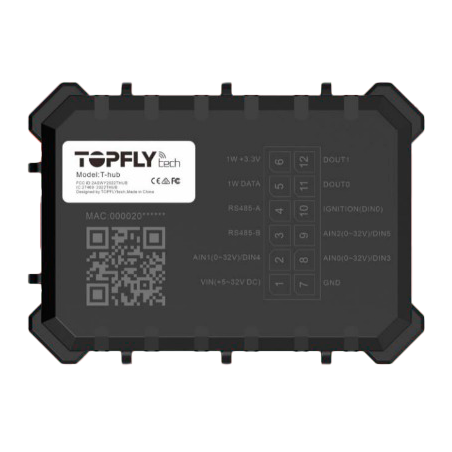 TOPFLY T-HUB is a BLE I/O EXTENSION HUB