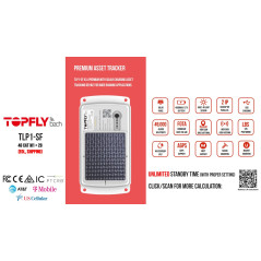 TOPFLY TLP1-SF (4G LTE) Localizador GPS Solar